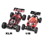 ASUGA XLR 6S - BUGGY 4WD - RTR - červená