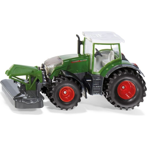 SIKU Farmer - traktor Fendt 942 Vario s předním sekacím nástavcem 1:50