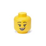 LEGO Storage Head small - šťastná dívka