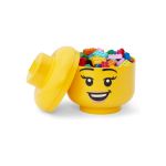 LEGO Storage Head small - šťastná dívka