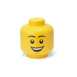 LEGO úložná hlava velká - šťastný chlapec