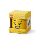 LEGO úložná hlava velká - šťastný chlapec