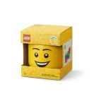 LEGO úložná hlava velká - šťastný chlapec