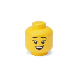 LEGO Storage Head mini - šťastná dívka