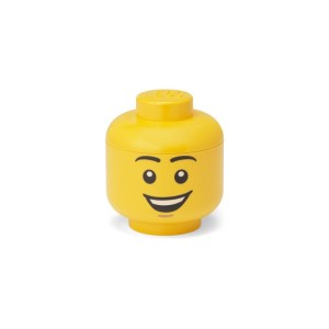 LEGO Storage Head mini - šťastný chlapec