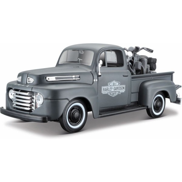 Maisto Ford F-1 Pickup 1948 s WLA Flathead 1942 1:24