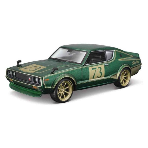 Maisto Nissan Skyline 2000GT-R (KPGC 110) 1973 Tokyo Mods 1:24 zelená