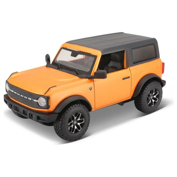 Maisto Ford Bronco 2021 1:24 oranžová metalíza