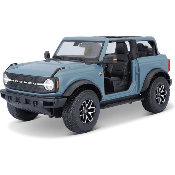 Maisto Ford Bronco Badlands 2021 1:18 modrá