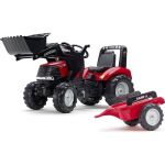 FALK - Šlapací traktor Case IH Puma 240CVX s nakladačem a vlečkou