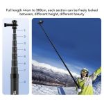 Prodlužující selfie tyč na kameru Insta360 X3 / X2 / One RS (3m) (Telesin)