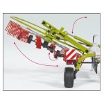 Wiking Claas Liner 2600 1:32 - shrnovač píce