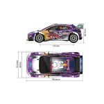 GT24 FORD M-SPORT 2022 PUMA HYBRID 4WD 1/24 MICRO RALLY RTR