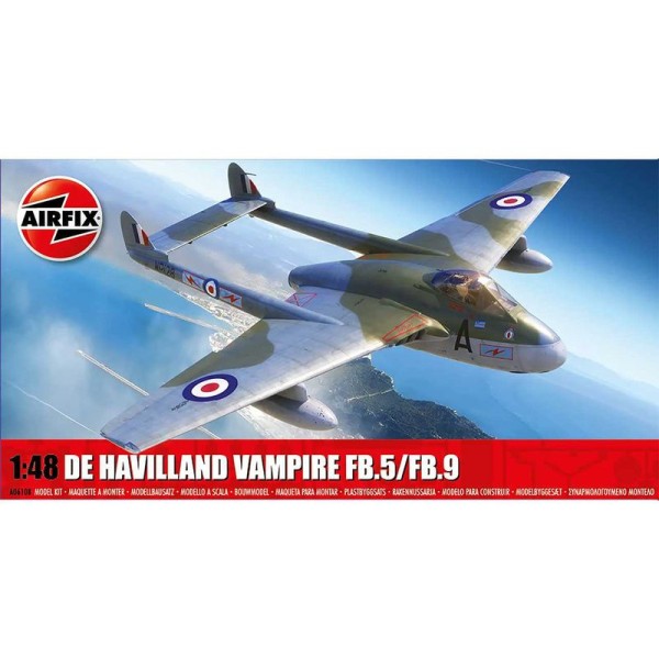 Airfix De Havilland Vampire FB.5/FB.9 (1:48)