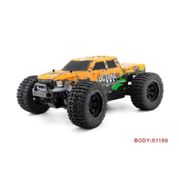 HSP Octane PRO 1/10 2,4 GHz Brushless Monster Truck, Oranžový