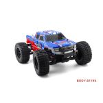 HSP Octane PRO 1/10 2,4 GHz Brushless Monster Truck, Modrý