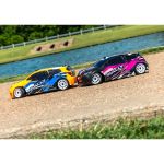 Traxxas Rally 1:18 4WD RTR červené