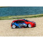 Traxxas Rally 1:18 4WD RTR červené