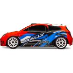 Traxxas Rally 1:18 4WD RTR červené