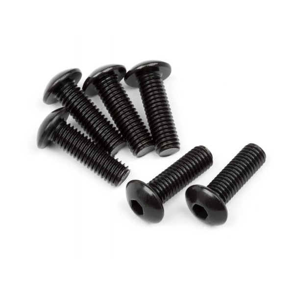 Button Head Screw M5x16mm (Hex Socket / 6pcs)