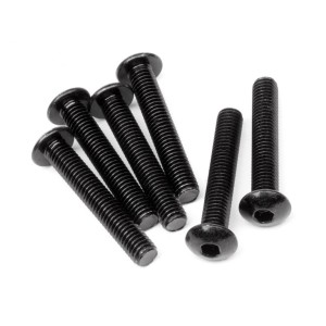 Button Head Screw M5X30Mm (Hex Socket/6Pcs)