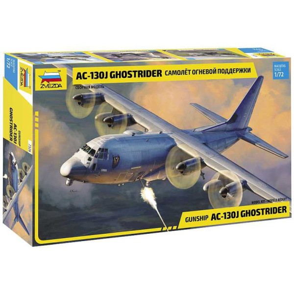 Zvezda Lockheed AC-130J Gunship Ghostrider (1:72)