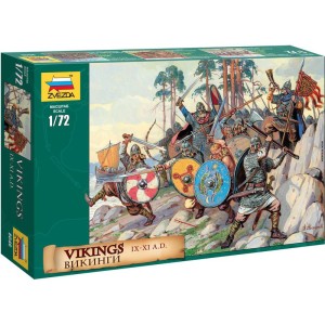 Zvezda figurky Vikings (1:72)