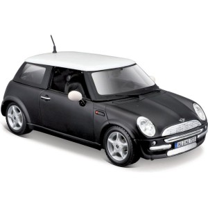 Maisto Mini Cooper 1:24 černá matná