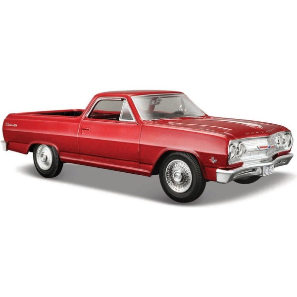 Maisto Chevrolet El Camino 1965 červená metalíza