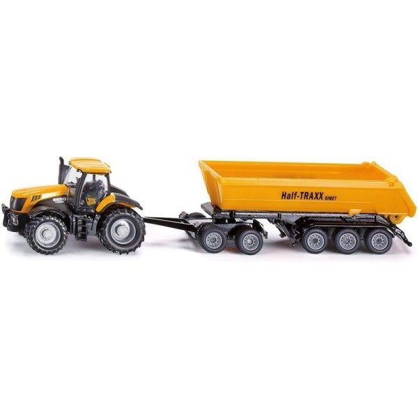 SIKU Farmer - Traktor se sklápěcím přívěsem 1:87