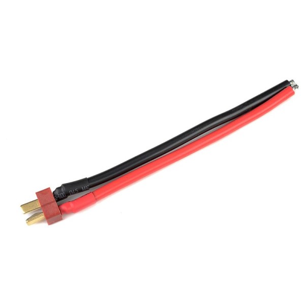 Konektor zlacený Deans přístroj s kabelem 12AWG 10cm