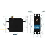 GO-54MG digitální servo (0.22s/60°, 11,5kg.cm)
