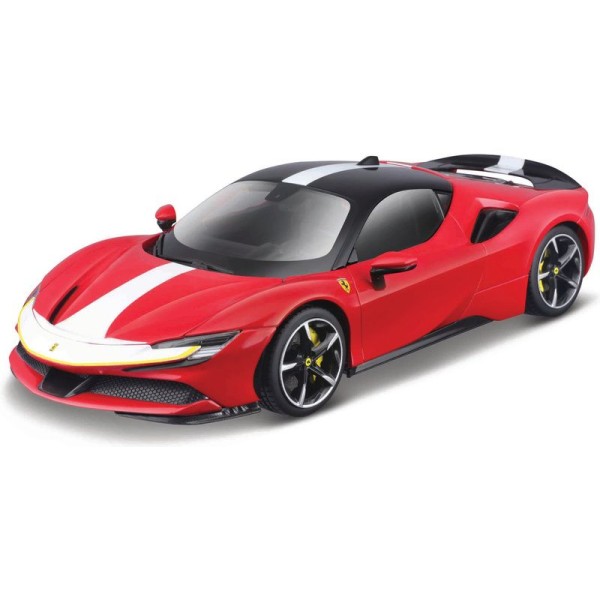 Bburago Signature Ferrari SF90 Stradale Assetto Fiorano 1:18 červená