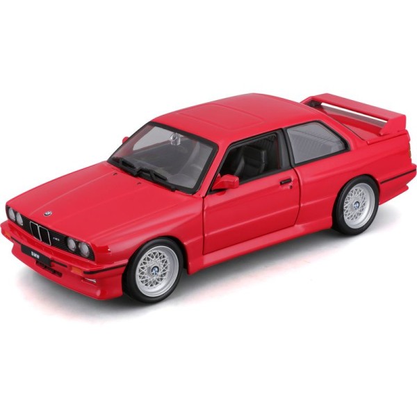 Bburago BMW 3 Series M3 1988 1:24 červená