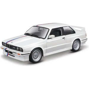 Bburago BMW 3 Series M3 1988 1:24 bílá