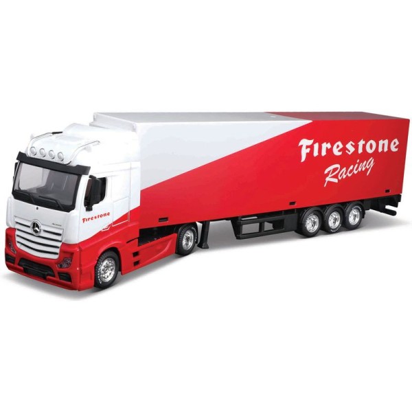 Bburago Mercedes-Benz Actros Gigaspace 1:43 Firestone