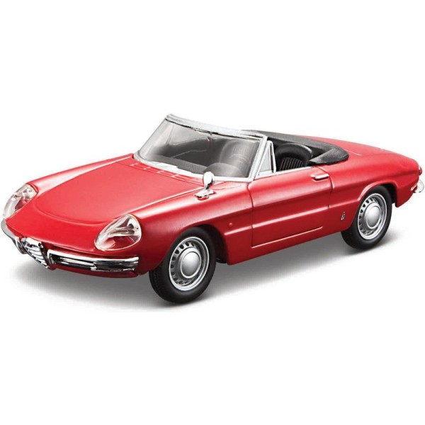 Bburago Alfa Romeo Spider 1966 1:32 červená