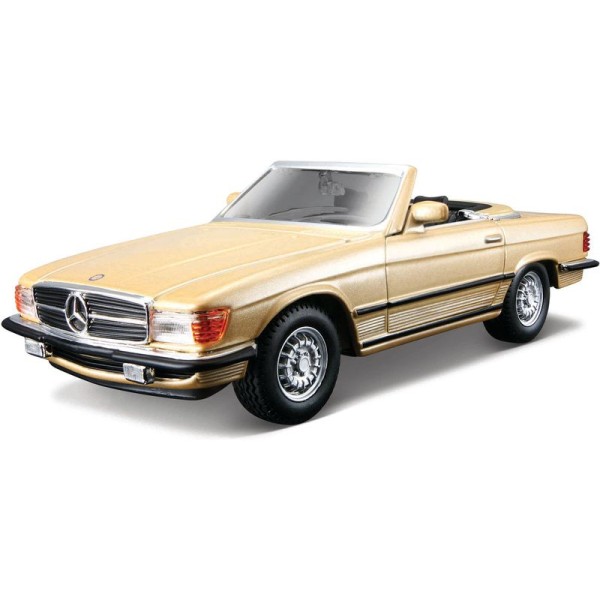 Bburago Mercedes Benz 450 SL 1977 1:32 zlatá