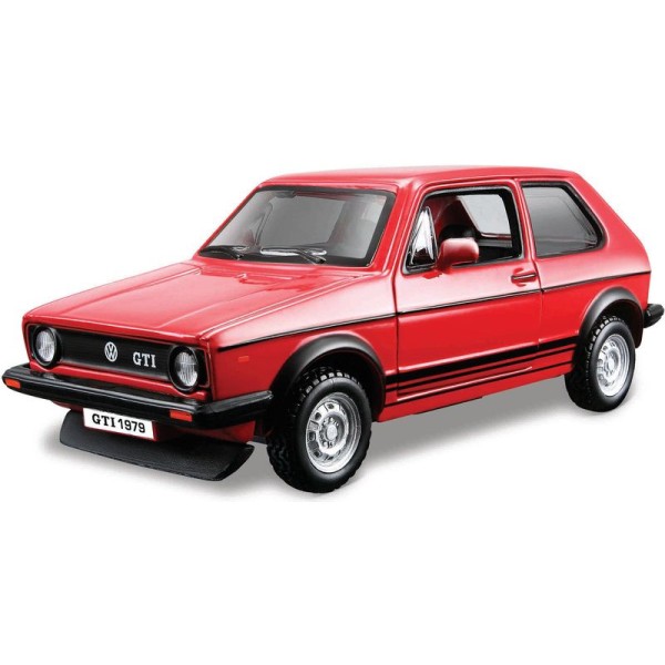 Bburago Volkswagen Golf Mk1 GTI 1979 1:32 červená