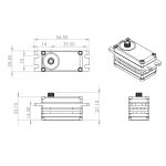 HBL599SL (0.09s/60°, 23.0kg.cm)