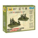 Zvezda figurky - Soviet 120mm Mortar w/Crew (1:72)