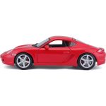 Maisto Porsche Cayman S 1:18 červená