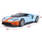 Maisto Ford GT 2017 1:18 modro-oranžová