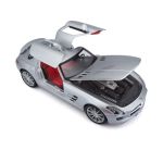 Maisto Mercedes-Benz SLS AMG 1:18 stříbrná