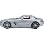 Maisto Mercedes-Benz SLS AMG 1:18 stříbrná