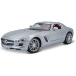 Maisto Mercedes-Benz SLS AMG 1:18 stříbrná