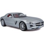 Maisto Mercedes-Benz SLS AMG 1:18 stříbrná