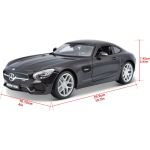 Maisto Mercedes-AMG GT 1:18 černá metalíza