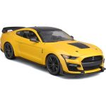 Maisto Mustang Shelby GT500 2020 1:18 žlutá