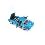 Maisto Chevrolet Corvette 1965 1:18 světle modrá metalíza